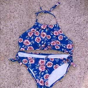 Girls floral bikini